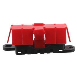 Gatuida Bolt Down Fuse Holder Replacement for Automotive Rv Truck and Boat Modifications Reliable Connection Easy Installation Quick Access for Heavy Duty Electrical Systems