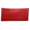 Garment PU Leather Glasses Case, Sunglasses Case, Dedicated Case, Red