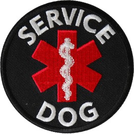 Ivamis Service Dog Patch - 3x3 inch - P7040