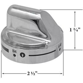 Even Embers 3-Embers Grill LED Control Knob: 7480-113-7480-