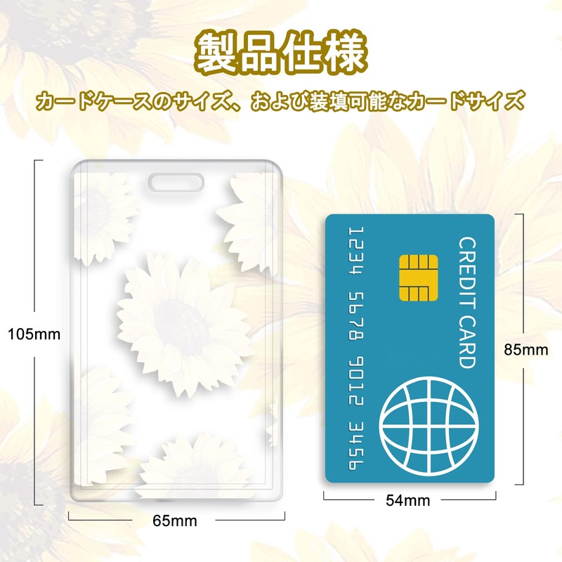 Newseego Pass Case, Commuter Holder, Cute Ladies IC Card Case,