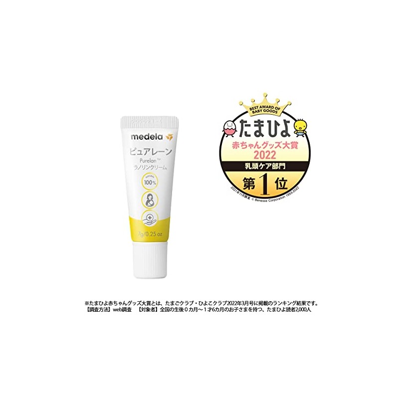 Nipple Care Cream, Pure Lane, 0.2 oz (7 g), No