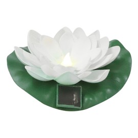 CIYODO Solar Flower Light Outdoor Decoration Floating Lamp for Pool Garden Chic Design Flower Blessing Lamp Solar Lights for Home Buddha Offerings