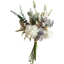 Hermoso Ramo de Flores Secas Artificiales Vintage, Arreglos Florales, Jardín, Boda, Decoración Interior, B