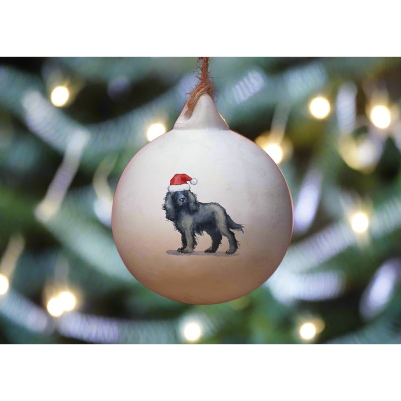 Image Industry Cocker Spaniel Black Ceramic Bauble - Tree Decoration