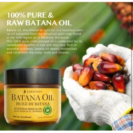 Jardient Batana Oil Promote Hair Growth & Thickness Honduras Miracle 4.2oz V2