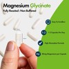 Magnesium Glycinate Supplements | 180 Capsules | True Fully Chelated