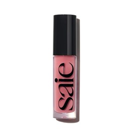 Saie Saie Glossybounce High-Shine Hydrating Lip Gloss Oil - Sheer Tinted Lip Oil with Hyaluronic Acid + Jojoba Oil for Long-Lasting Moisture - Kiss (.17 oz)
