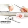Professional Stainless Steel Nail Scissors, Baby Nail Scissors with Rounded
