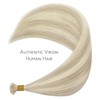 WENNALIFE U Tip Hair Extensions Human Hair, 50g 50s 20