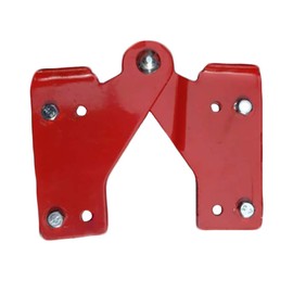 Aluminum Step Ladder Hinge Replacement Kit Herringbone Ladder Tie Rod Attic Ladder Attachment/Accessories(2Pcs） (Large)