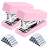 DANRONG Mini Stapler, 20 Sheets Capacity, Small Cute Staplers for