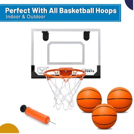 Gamtec Sport Dodgeball Small 5 Inch Replacment Ball for Indoor Mini Basketball Hoop, Small Replacement Basketball, Mini Basketball, Little Basketball Rubber Ball for Inflatable Pool Hoop Kids Adult