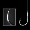 FOLANDO 10 PCS Curve Shank Carp Hooks, Fishing Hair Rigs