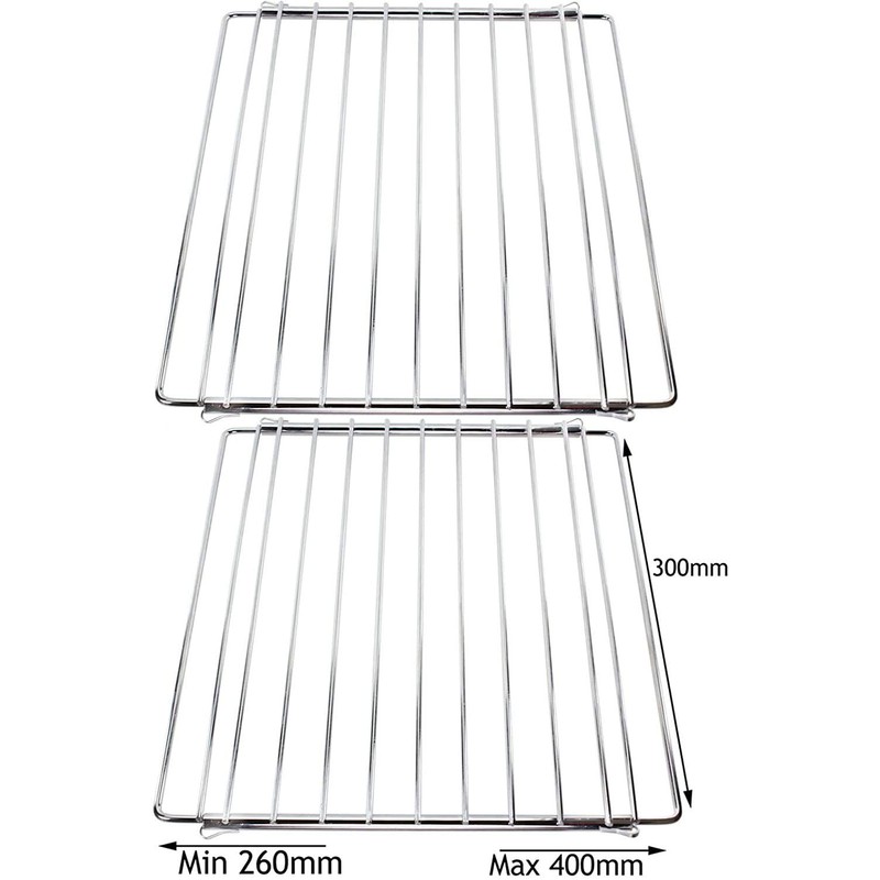 SPARES2GO Adjustable Extendable Small Oven Shelf for Britannia Range Oven