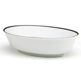 Noritake Regina Platinum Oval Vegetable Bowl