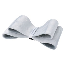 AB Tools Rosewood Velvet Silver Dog Bow - Festive Christmas Accessories for Dogs