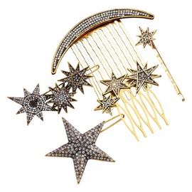 OHPHCALL 1set Hair Accessories Set Women Clip Barrettes Comb Headdress Vintage Hair Decor for Wedding Party