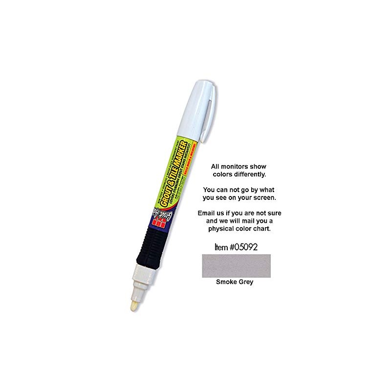 SKM Grout Aide Grout and Tile Marker (Smoke Gray) -