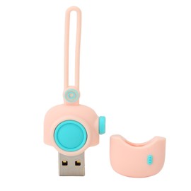 Cartoon U Disk Support Hot Swap Plug and Play USB2.0 Flash Disk USB Stick for Mobile Phone Computer Pink 128G