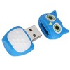 Cartoon U Disk Blue Owl Appearance High Speed Bulk Storage