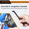 3PCS Right Angle Offset Screwdriver Set, LATTOOK L-Type 90 Degree