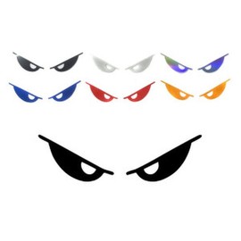 Motorcycle eyeball stickers, reflective stickers, anti-drowsiness, night riding / 오토바이 눈알스티커 반사스티커 졸음방지 야간주행