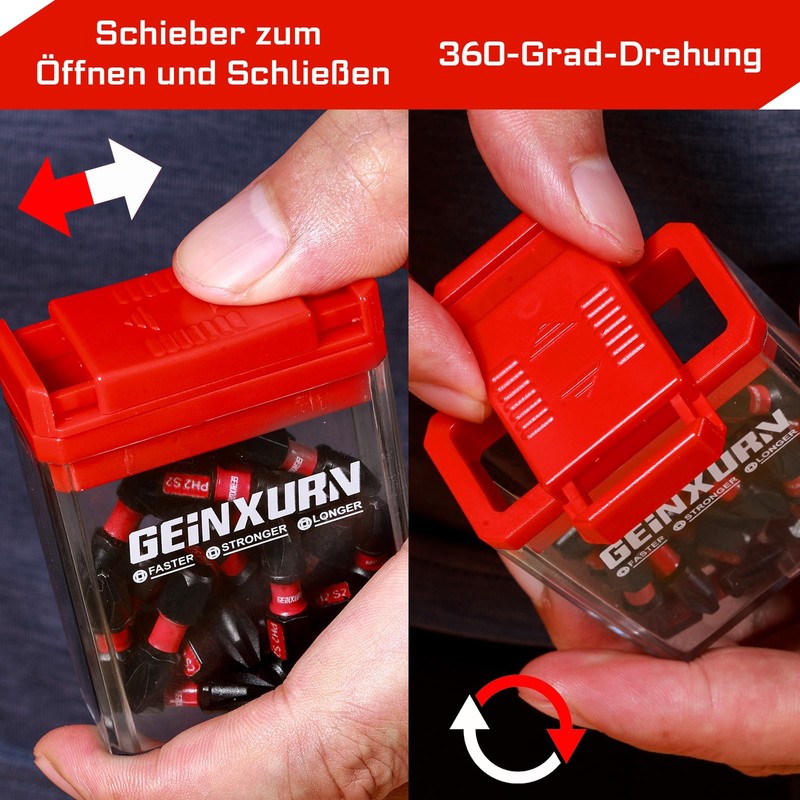 Geinxurn Security Torx with Hole Impact-Resistant Screwdriver Bits Set, 90