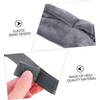 Ipetboom Grey Sleep Blindfold Comfortable Cotton Sleep Eyeshade Light Blocking