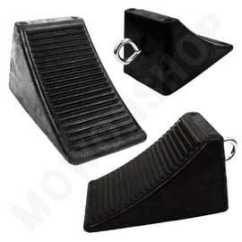 굄목 바퀴 고무 차량용 주차 차량 자동차 고임목 받침목 주차버팀목 Rubber Chock Wheel for Vehicles - Parking Block for Cars
