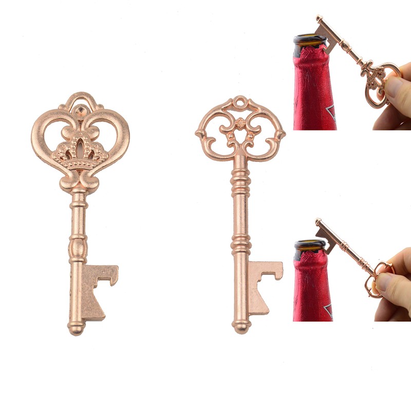 Makhry Mixed 20 Extra Large Key Shape Bottle Opener Rose