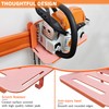 Taeoox Chainsaw Holder, Chainsaw Wall Mount for 12-20in Chainsaw Heavy