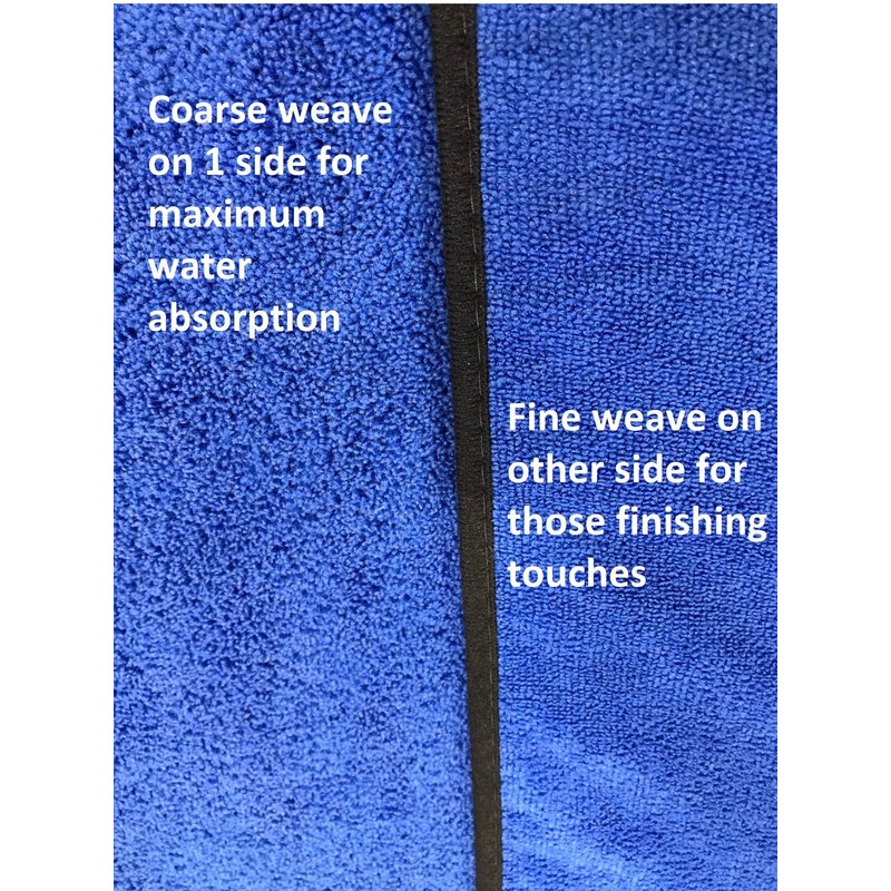 Topteck Signature Car Care - Extra Large Microfibre Drying Towel