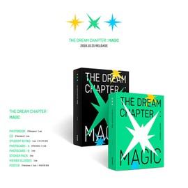 Tomorrow X Together TXT Album - The Dream Chapter : Magic [ ARCADIA ver. ] CD + Photobook + Student ID Pad + Sticker Pack + Viewer Glasses + Photocards + FREE GIFT