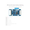 1.51inch Transparent OLED Display Module 128×64 Resolution Light Blue Color