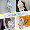 Tzwhwcx 17cm Doll Clothes-Raincoat Set, Transparent Cloak Raincoat + Yellow