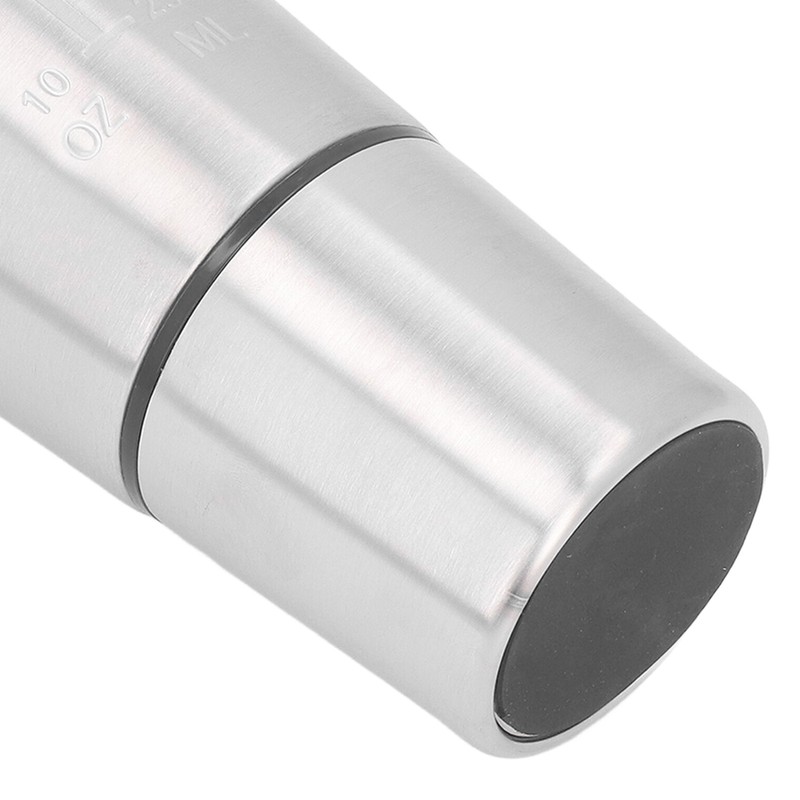 Shaker Bottle 800ml Stainless Steel with Whisk Portable Protein Shaker