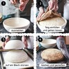 Backefix Proofing Basket Round 23 cm for 500 g to
