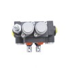 findmall 2 Spool 13GPM 3600PSI Hydraulic Directional Control Valve, SAE