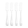 Towle Living Antigua Frost Spreaders, Set Of 4, Stainless Steel