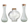 CHENGXINWENHUA Unity Sand Ceremony Set for Wedding Handmade Decorative Jars