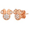 Minnie Mouse Stone Set Rose Gold Earrings E904431PZWL.PH