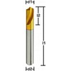 HSSE NC Drill Bit, 120°, TIN Coating, Diameter 3/4/5/6/8/10/12 mm,