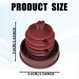 QQWD 2PCS Red Hydraulic Power Steering Reservoir Cap Plug Cover Compatible with Honda Accord Odyssey CRV Civic RD5/7 Acura Replacement 53697-SB3-952 Honda Power Steering Fluid Cap