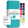 Jacobson Jersey Fitted Sheet, Cotton Bed Sheet (90 x 200