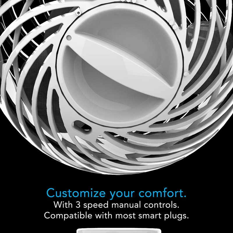 Vornado Pivot Clip Personal Air Circulator Fan with Multi-Surface Clip,