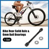 A ABSOPRO 1 Set 9.5mm Bike Rear Solid Axle with
