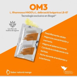 Probióticos Pavia Combo Digestión Freetx Om3