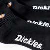 Dickies Socks, Logo Embroidered, Bottom Pile, Crew Socks, White, Black,