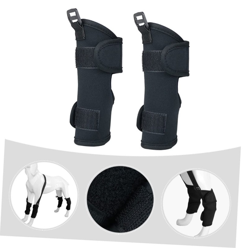 Levemolo 1pair Dog Leg Sleeves Dog Knee Protector Joint Wrap